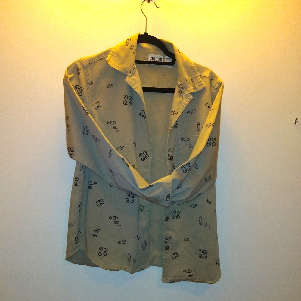 Chicos Design Jacket (Denim Style) - image 1